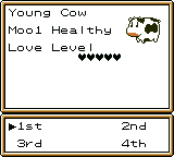 Cow love meter