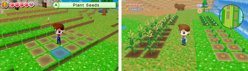 Lost Valley 3DS compared to Lost Valley Switch screenshot